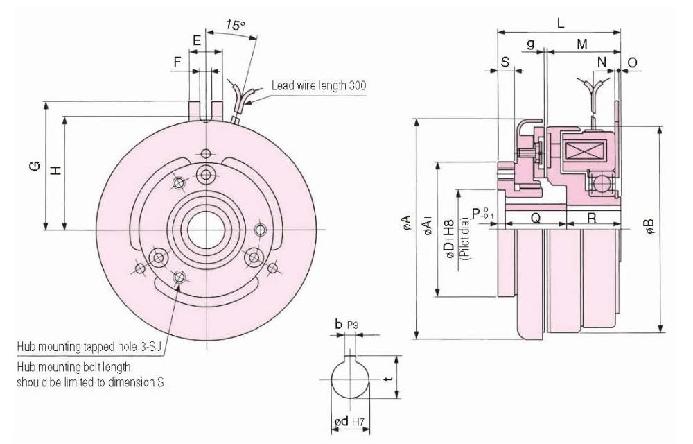 SINFONIA Electromagnetic Clutch JC Series,JC-0.6, JC-1.2, JC-2.5, JC-5, JC-10, JC-20, JC-40, SINFONIA, SHINKO, Magnetic Clutch, Electric Clutch, Electromagnetic Clutch, SINFONIA Magnetic Clutch, SINFONIA Electric Clutch, SINFONIA Electromagnetic Clutch, SHINKO Magnetic Clutch, SHINKO Electric Clutch, SHINKO Electromagnetic Clutch,SINFONIA, SHINKO,Machinery and Process Equipment/Brakes and Clutches/Clutch