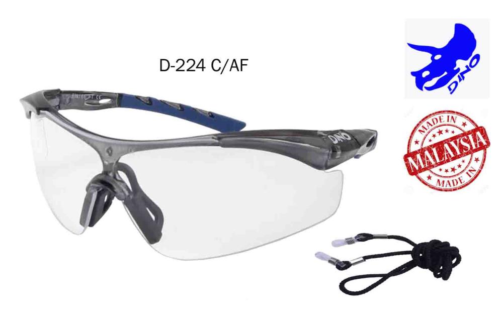 นำเข้า-แว่นตานิรภัยทรงสปอร์ต,แว่นตานิรภัยทรงสปอร์ตเลนส์ใส,DINO,Plant and Facility Equipment/Safety Equipment/Eye Protection Equipment