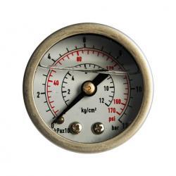 All stainless steel back connection wika type glycerine or silicone oil filled pressure gauge รหัส YBF-40D,Stainless Steel Pressure Gauge,power,Instruments and Controls/Gauges