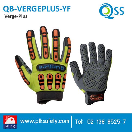 ถุงมือกันบาด กันกระแทก QB-VERGEPLUS-YF,ถุงมือกันบาด,ถุงมือกันกระแทก,QSS,Electrical and Power Generation/Safety Equipment