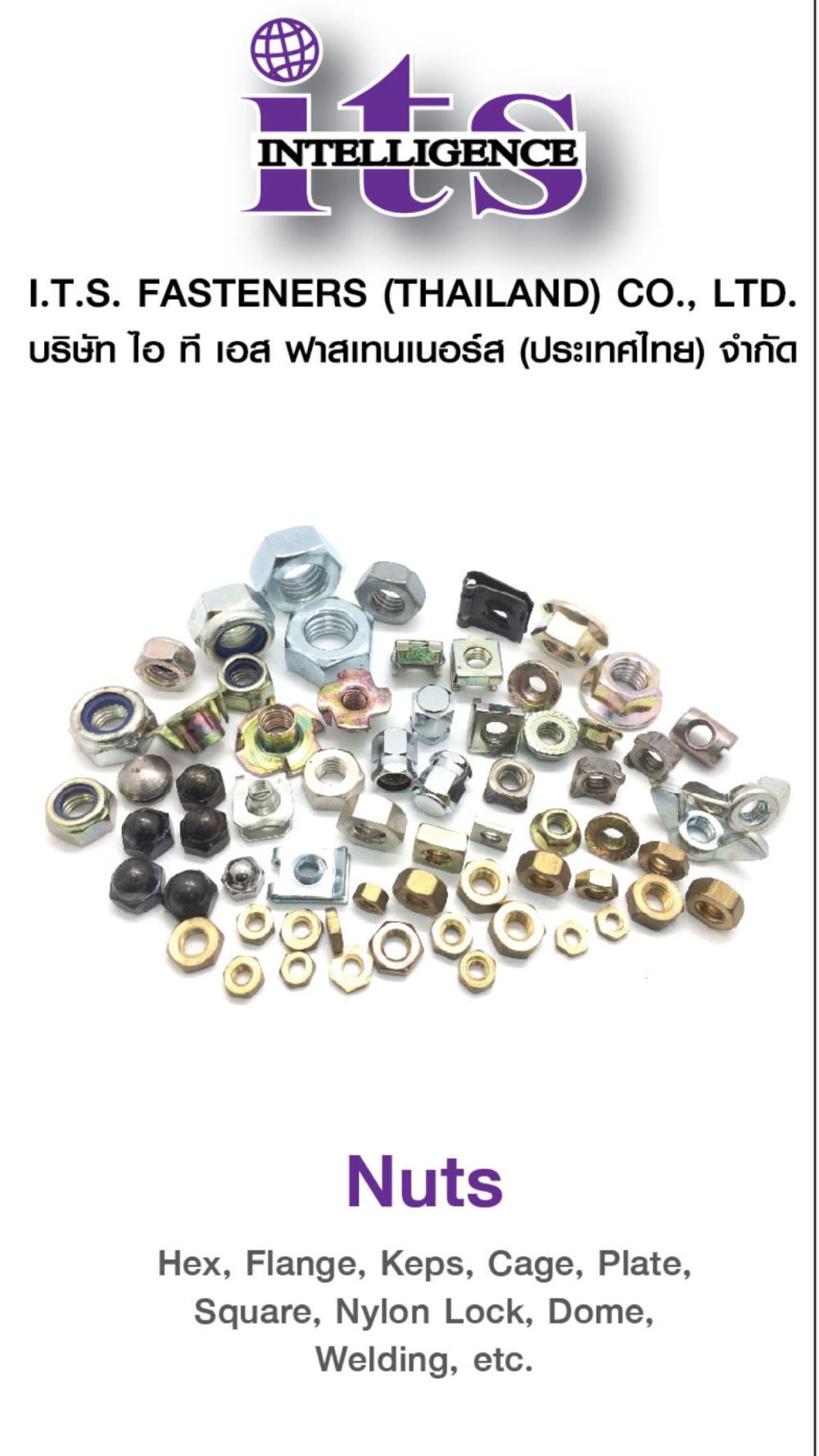 Nut , น็อตตัวเมีย ชนิดต่าง ๆ,Nut , น็อตตัวเมีย ชนิดต่าง ๆ,NO BRAND,Hardware and Consumable/Fasteners