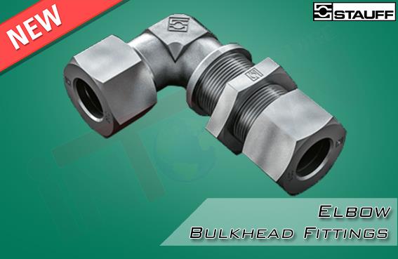 Elbow Bulkhead Fittings,Elbow Bulkhead Fittings,STAUFF,Hardware and Consumable/Fittings