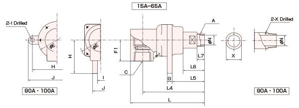 TAKEDA Rotary Joint HR3111 15A