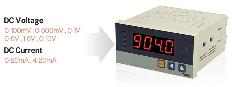T900 Digital Display Meter : แปลงสัญญาณ อนาลอก เป็นตัวเลข ดิจิตอล,digital meter,4-20ma,แปลง อนาลอก เป็น ดิจิตอล,digital indicator,analog to digital,,Zentech,Instruments and Controls/Displays