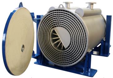 The Spiral heat exchanger,spiral heat exchanger,Sondex,Machinery and Process Equipment/Heat Exchangers