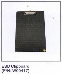 ESD Clipboard A4 แผ่นรองเขียนกระดาษA4ป้องกันไฟฟ้าสถิตย์ WT-417,clipboard esd,,Automation and Electronics/Cleanroom Equipment