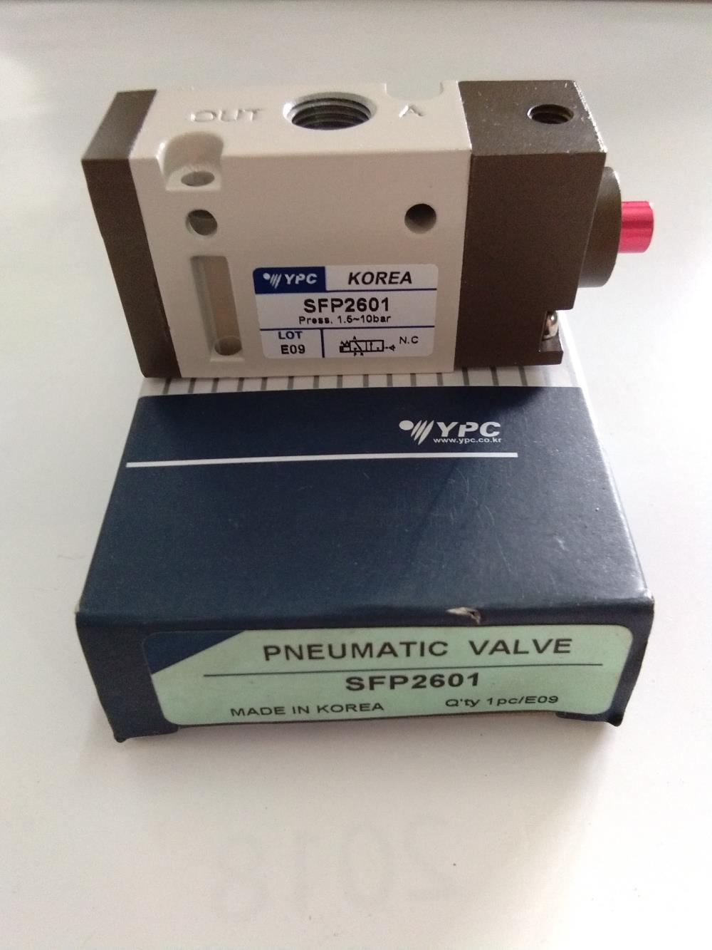 YPC : Air valve : SFP2601 ,3/2 ลมดัน 1 ข้าง 1/8"  N.C **รุ่นอื่น กรุณาสอบถาม**,แอร์วาล์ว , air valve , SFP2601 , YPC ,YPC,Machinery and Process Equipment/Machinery/Pneumatic Machine