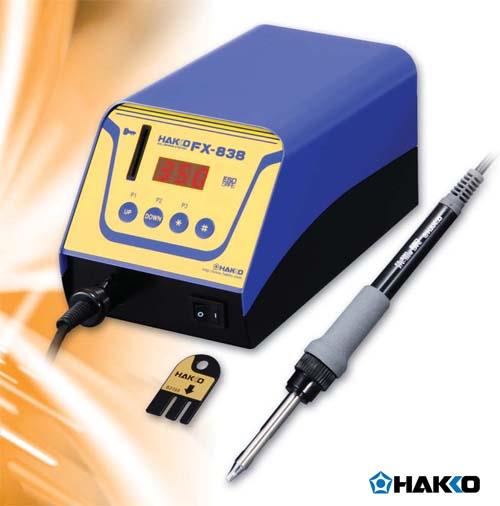 เครื่องควบคุมอุณหภูมิหัวแร้ง รุ่น HAKKO FX-838 SOLDERING STATION,hakko fx838, hakko, soldering station, fx838,HAKKO,Plant and Facility Equipment/HVAC/Equipment & Supplies