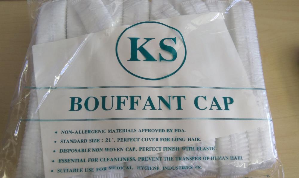 หมวกตัวหนอน KS สีเขียว, สีชมพู, สีขาว, สีฟ้า,หมวกตัวหนอน,KS,Materials Handling/Caps
