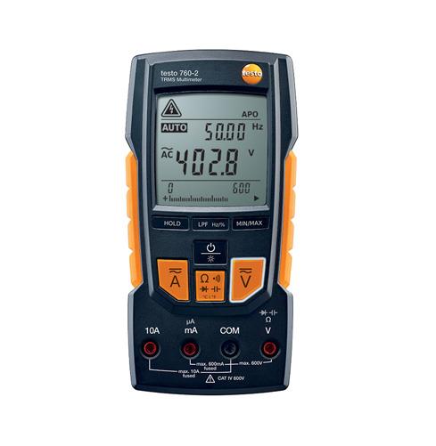 testo 760-2 เครื่องวัดมัลติมิเตอร์แบบดิจิตอล (Digital Multimeter, Resistance, Electrical),มัลติมิเตอร์แบบดิจิตอล, Digital Multimeter, Resistance, Electrical,testo ประเทศเยอรมนี,Electrical and Power Generation/Safety Equipment