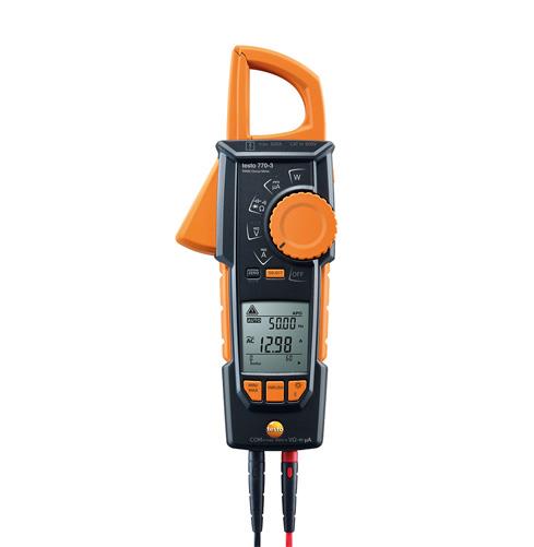 testo 770-3 แคลมป์มิเตอร์ (Hook Clamp Meter, Resistance, Electrical),แคลมป์มิเตอร์, Clamp Meter,testo ประเทศเยอรมนี,Electrical and Power Generation/Safety Equipment