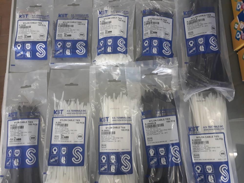 KST-เคเบิ้ลไทร์ Cable Ties K-200I ,KSTเคเบิ้ลไทร์,Cable Ties,เคเบิ้ลไทร์ไนล่อน,K-200I,สายรัดไนล่อน,Nylon Cable Ties,KST,Materials Handling/Cable Ties