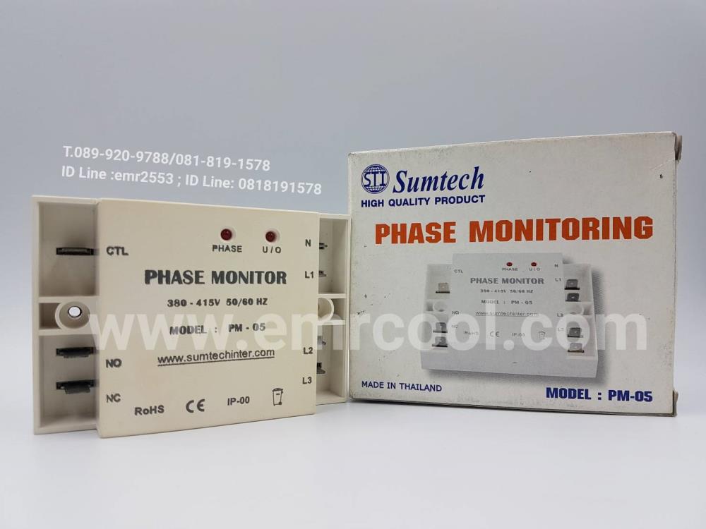 PHASE MONITORING PM-05,PHASE MONITORING ,SUMTECH,Tool and Tooling/Electric Power Tools/Other Electric Power Tools