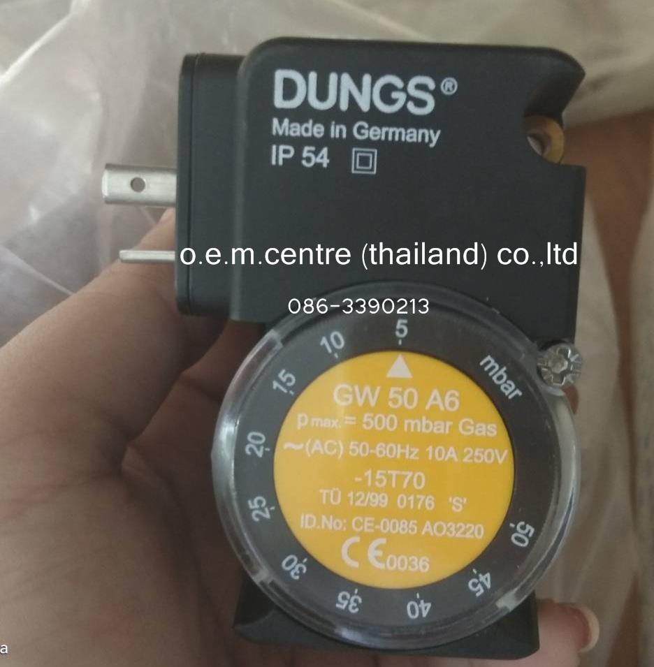 "DUNGS" PRESSURE SWITCH GW50A6,"DUNGS" PRESSURE SWITCH GW50A6,DUNGS,Instruments and Controls/Switches