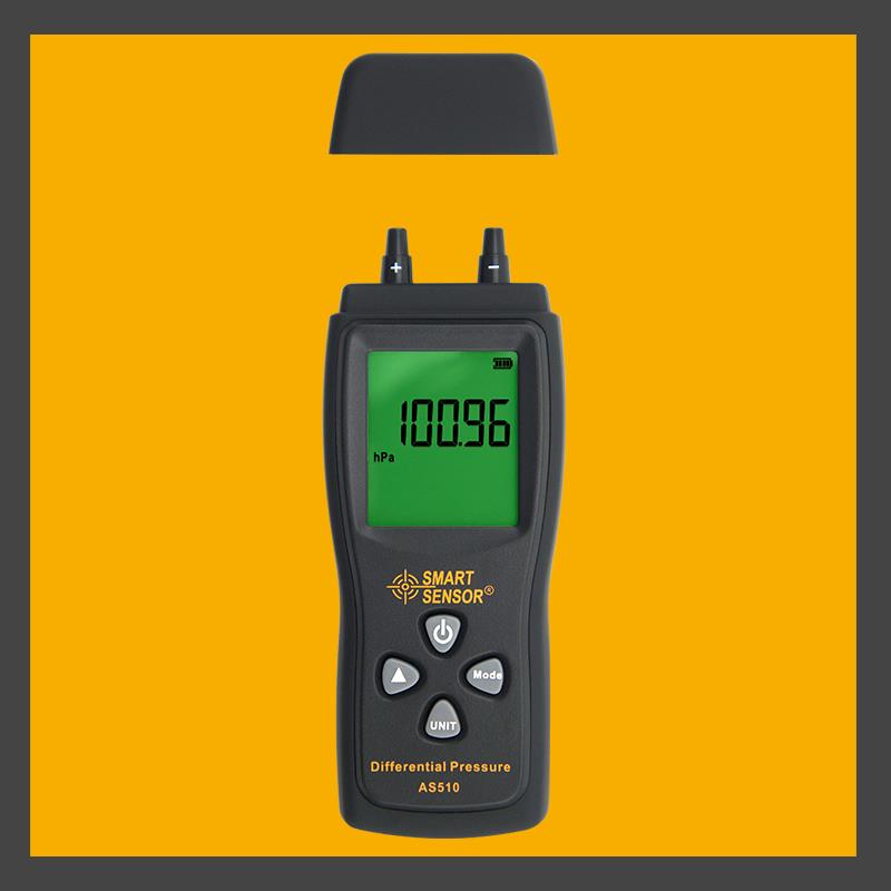 เครื่องวัดความดันต่างอากาศ Differential Pressure Meter AS510,เครื่องวัดความดันต่างอากาศ Differential Pressure Meter SMART SENSOR AS510,SMART SENSOR,Instruments and Controls/Meters