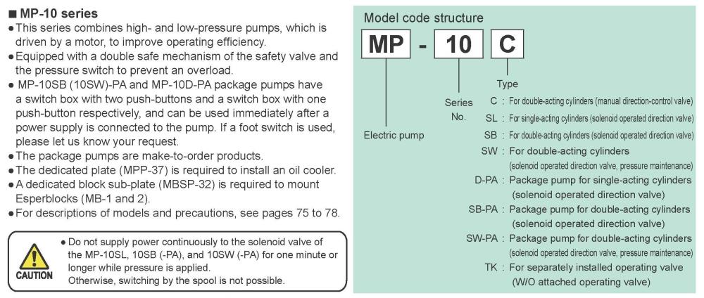 RIKEN Two-Stage Electric Pumps MP-10 Series