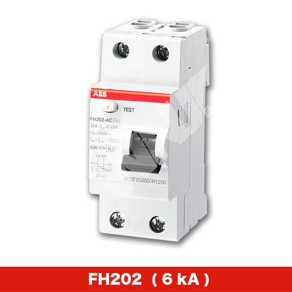 RCCBs ( FH202 25A ) -- 6kA,RCCBs,ABB,Electrical and Power Generation/Electrical Components/Circuit Breaker