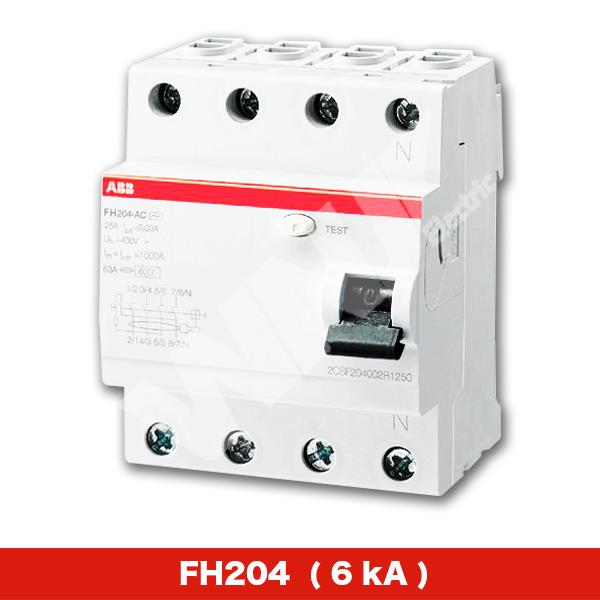 RCCBs ( FH204 - 63A ) -- 6kA,RCCBs,ABB,Electrical and Power Generation/Electrical Components/Circuit Breaker