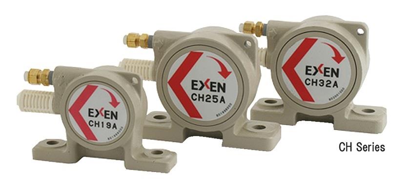 EXEN Pneumatic Rotary Ball Vibrator CH Series,CH19A, CH25A, CH32A, EXEN, Vibrator, Ball Vibrator,  Rotary Ball Vibrator, Pneumatic Rotary Ball Vibrator,EXEN,Machinery and Process Equipment/Equipment and Supplies/Vibration Control