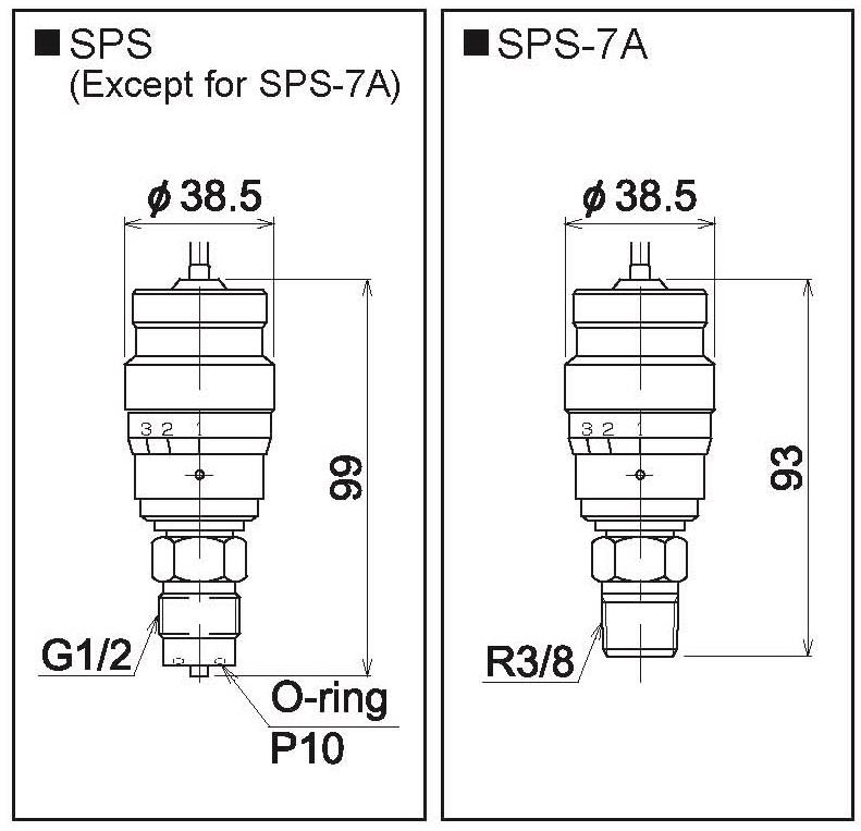  RIKEN SEIKI Pressure Switch SPS Series
