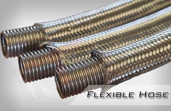 Flexible Hose : Annular Flexible with single Braid,FLEXIBLE HOSE,INTOWNFITTING,Pumps, Valves and Accessories/Hose