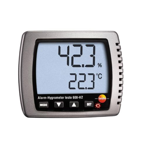testo 608-H2 เครื่องวัดอุณหภูมิและความชื้นสัมพัทธ์,เครื่องวัดความชื้นสัมพัทธ์และอุณหภูมิ, Humidity and Temperature Meter, เครื่องวัดอุณหภูมิ,testo,Instruments and Controls/Thermometers