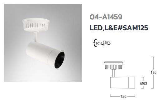 tracklight LED L&E#SAm125,tracklight , L&E, sam125,L&E,Electrical and Power Generation/Electrical Components/Lighting Fixture