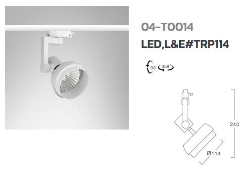 Tracklight LED L&E#TRP114,tracklight , L&E, TRP114,L&E,Electrical and Power Generation/Electrical Components/Lighting Fixture