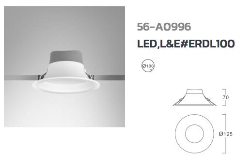 Down Light LED L&E# ERDL100,down Light LED, L&E , ERDL100,L&E,Electrical and Power Generation/Electrical Components/Lighting Fixture