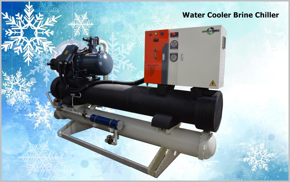 Water Cooled Brine Chiller,chiller,energyhigh performance,green chill,energy saving,water cooled, air cooled,chiller2hand,Water Cooled Brine Chiller,GREEN CHILL,Machinery and Process Equipment/Chillers