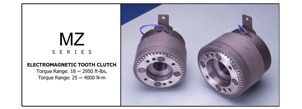 OGURA Electromagnetic Tooth Clutch MZ 2.5D, 5D, 10D, 16D, 25D, 50D Series,MZ 2.5D, MZ 5D, MZ 10D, MZ 16D, MZ 25D, MZ 50D, OGURA, Clutch, Magnetic Clutch, Electric Clutch, Electromagnetic Clutch, EM Clutch, Tooth Clutch,OGURA,Machinery and Process Equipment/Brakes and Clutches/Clutch