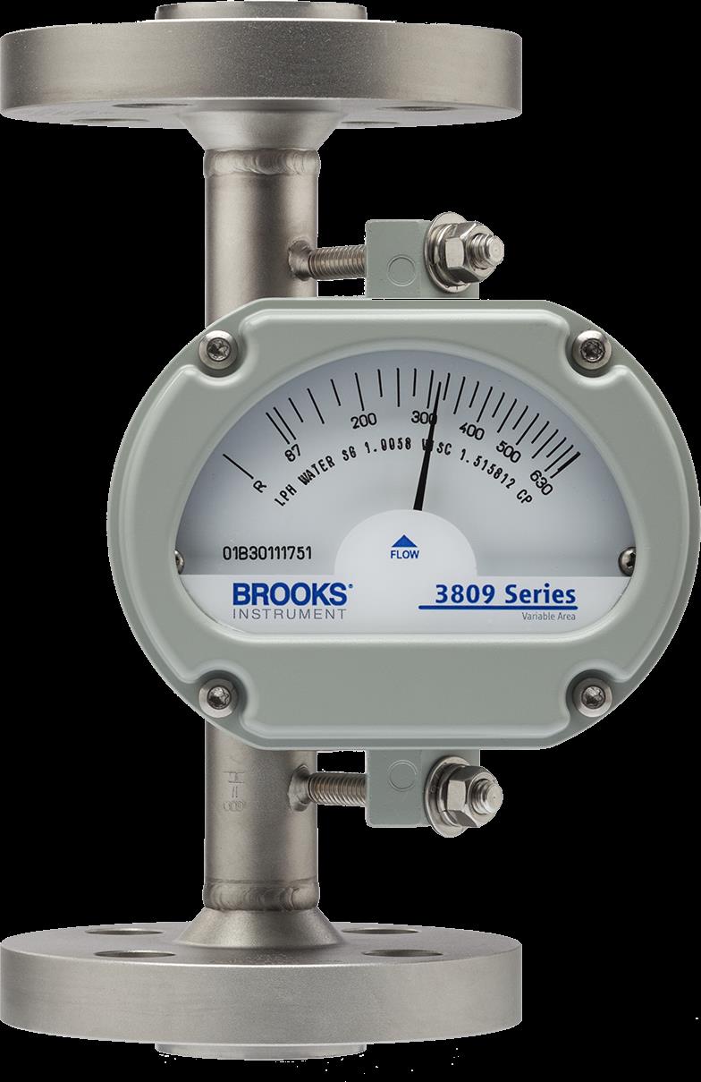 Brooks MT3750 Variable Area Flow Meters 