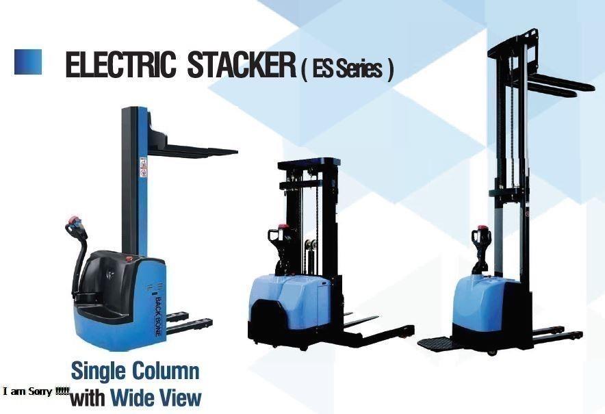 Electric Stacker,คลังสินค้าโรงงาน,Back Bone,Materials Handling/Handling Equipment