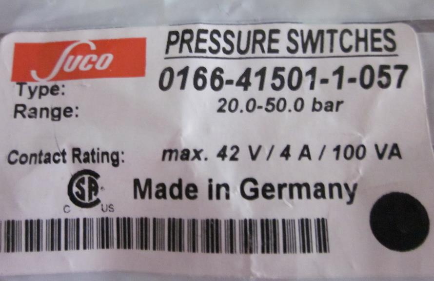 0164 Pressure Switch Suco