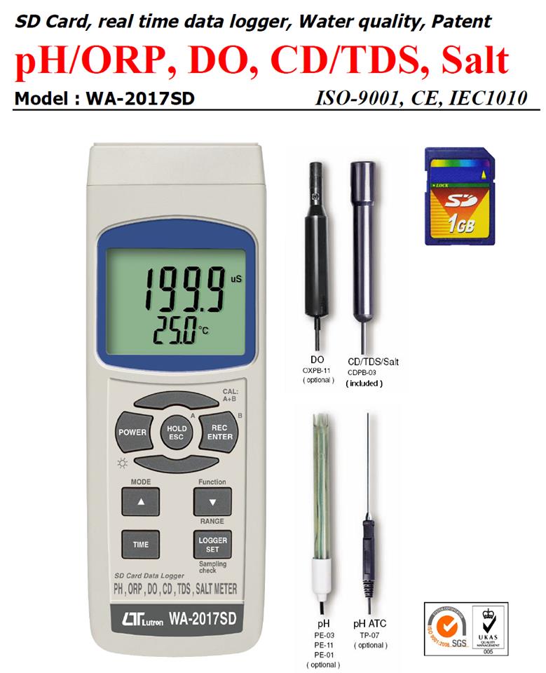 เครื่องวัดคุณภาพน้ำ (Water Quality Meter),#ขาย #Portable #PH #ORP #DO #TDS #conductivity #mv #conductivitymeter #dometer #wa2017sd #phmeter #dealer #distributor #eec #ตัวแทนจำหน่าย #คุณภาพน้ำ #เครื่องวัด #เครื่องวัดคุณภาพน้ำ #นิคมอุตสาหกรรม #สินค้าอุตสาหกรรม #อุตสาหกรรม #โรงงาน #เครื่องมือวัด #เครื่องมือทดสอบ #construction #engineering #engineer #workicon #workicontech,,Instruments and Controls/Test Equipment
