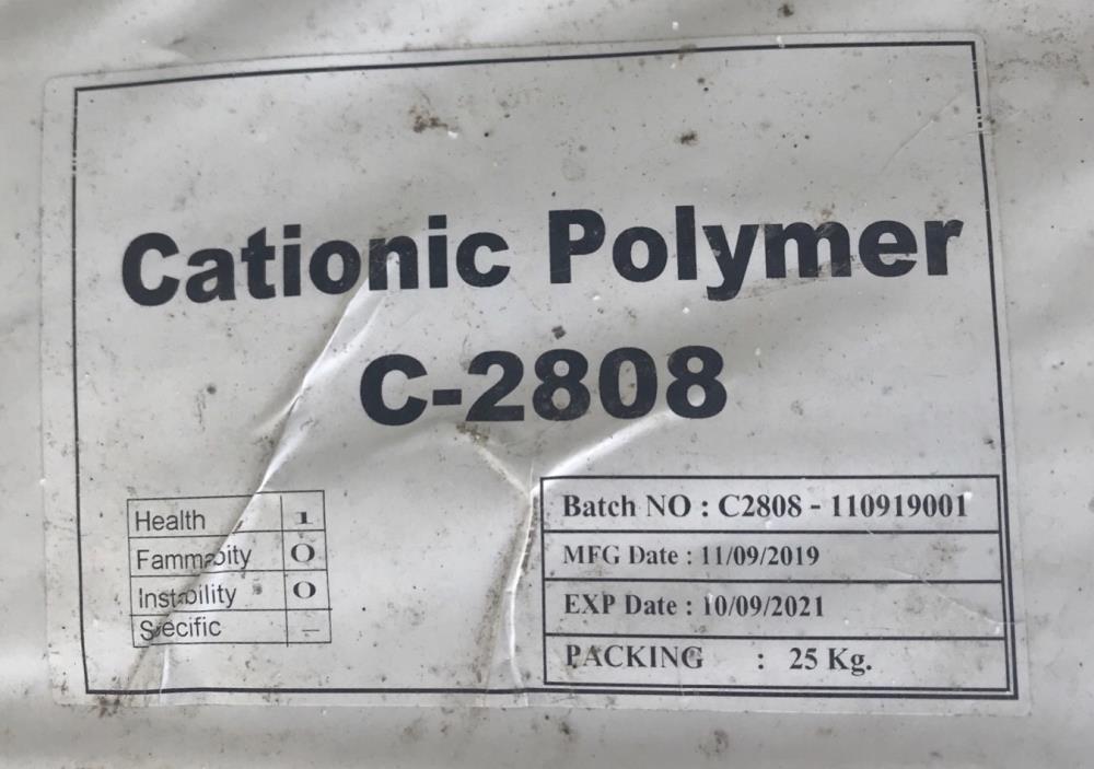 Polymer Cationic,Polymer Cationic,,Chemicals/Agents