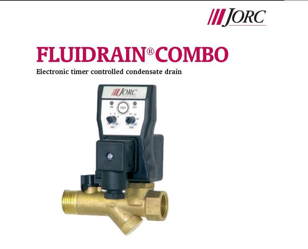 JORC  Electrical drain vallve,autodrain valve , fluid drain combo  , jorc valve , ,JORC,Instruments and Controls/Timer