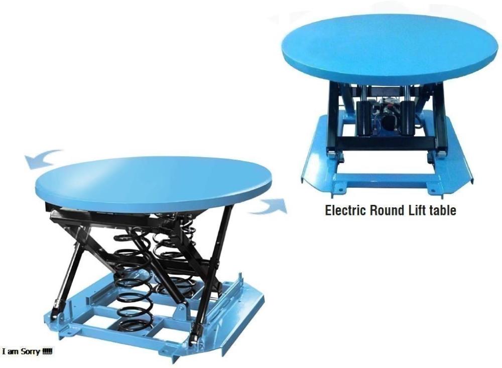 Round Lift Table,Round Lift Table,Back Bone,Materials Handling/Storage Equipment