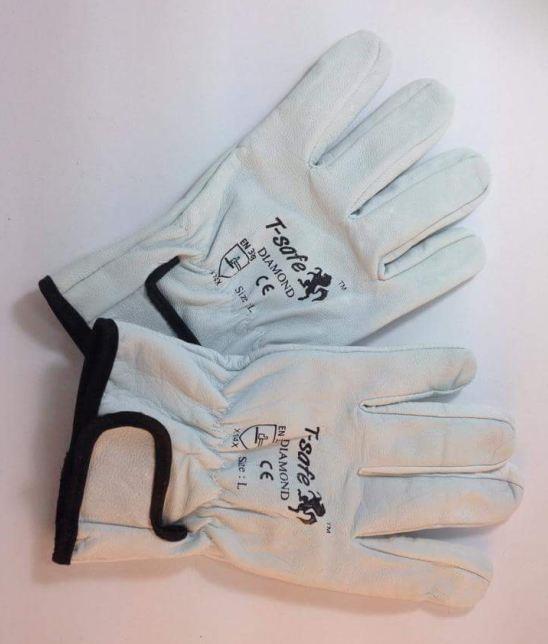 ถุงมือเชื่อมอาร์กอน หนังแพะอย่างดี ความยาว 10 นิ้ว,ถุงมือเชื่อมอาร์กอน / ถุงมือหนังแพะ / ถุงมือหนังผิว / ถุงมืองานเชื่อม / T-Safe,T-Safe,Plant and Facility Equipment/Safety Equipment/Gloves & Hand Protection