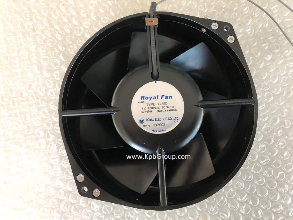 ROYAL Electric Fan T755D,T755D, ROYAL, Fan, Electric Fan, Cooling Fan, Axial Fan, ROYAL Fan,ROYAL,Machinery and Process Equipment/Industrial Fan