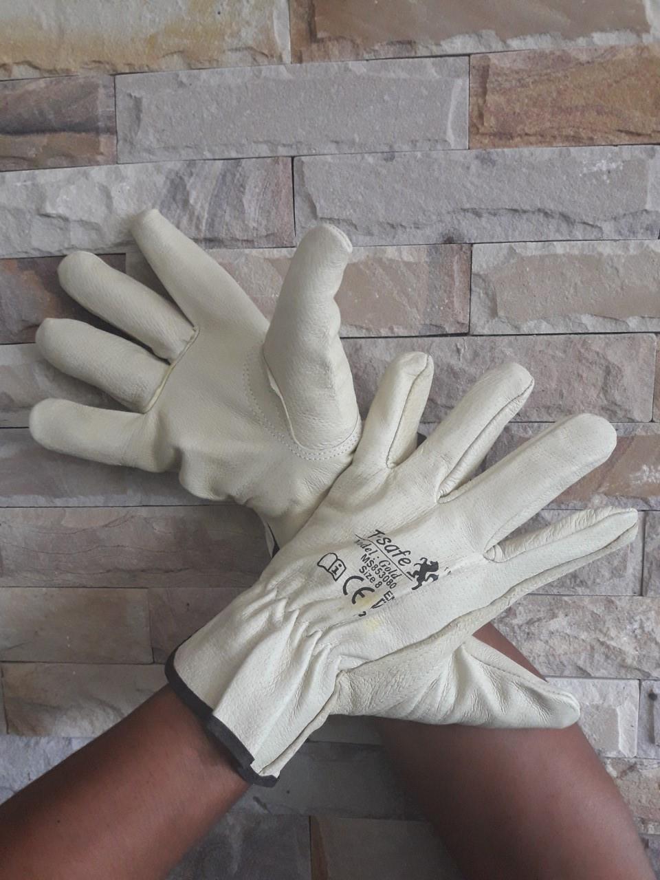 ถุงมือหนังผิว สำหรับงานเชื่อม และงานทั่วไป ,ถุงมือเชื่อมอาร์กอน / ถุงมือหนังแพะ / ถุงมือหนังผิว / ถุงมืองานเชื่อม / T-Safe,T-Safe,Plant and Facility Equipment/Safety Equipment/Gloves & Hand Protection