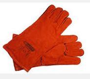 ถุงมือหนังงานเชื่อม มีซับใน ป้องกันความร้อน สีแดง,ถุงมือเชื่อมอาร์กอน / ถุงมือหนังแพะ / ถุงมือหนังผิว / ถุงมืองานเชื่อม ,T-Safe,Plant and Facility Equipment/Safety Equipment/Gloves & Hand Protection