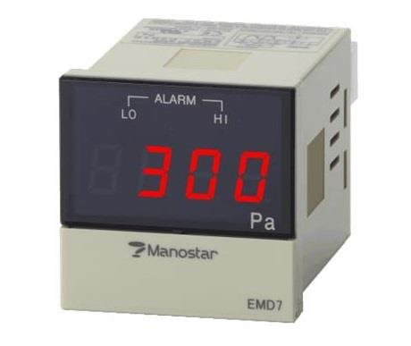 MANOSYS Digital Micro Differential Pressure Gauge EMD7D3N1 Series,EMD7D3N1D100, EMD7D3N1D200, EMD7D3N1D300, EMD7D3N1D500, EMD7D3N1E1, EMD7D3N1E2, EMD7D3N1E3, EMD7D3N1E5, MANOSYS, MANOSTAR, Digital Gauge, Digital Pressure Gauge, Digital Differential Pressure Gauge,MANOSYS,Instruments and Controls/Gauges
