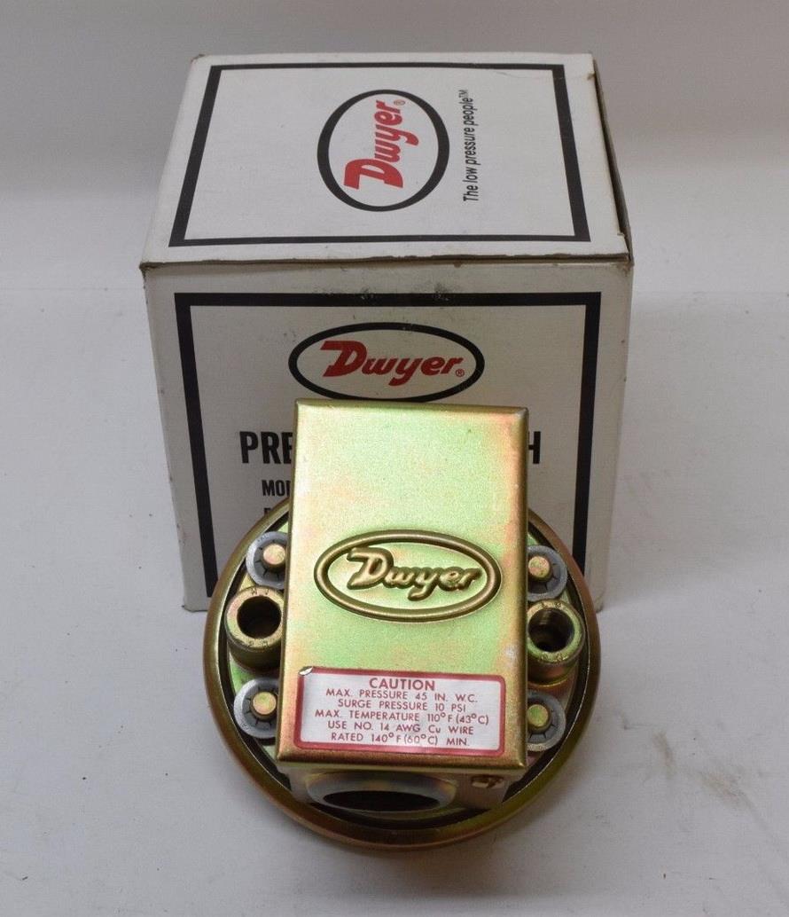 Dwyer 1996 Pressure Switch,Pressure Switch, Pressure control, DWYER, 1996-20, Gas Pressure Switch, Air Pressure Switch,Dwyer,Electrical and Power Generation/Safety Equipment