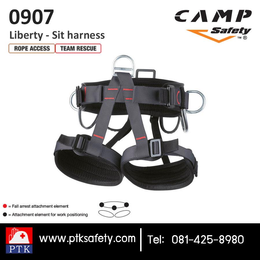 Sit harness LIBERTY รุ่น 907,เบาะกู้ภัย,CAMP,Plant and Facility Equipment/Safety Equipment/Fall Protection Equipment