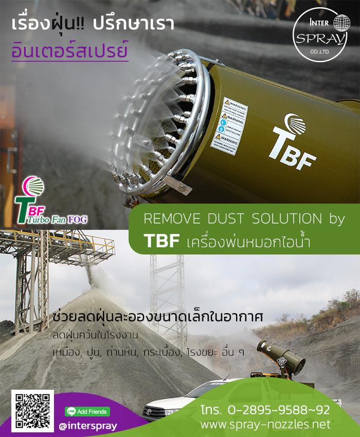 Turbo Fan Fog Machine PM 2.5 ฝุ่นละอองขนาดเล็กในอากาศ กับวิกฤตสุขภาพที่คนไทยจะต้องแลก ปรึกษา เรา INTERSPRAY.
