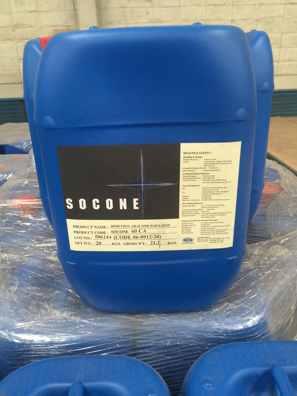 Silicone Emulsion 60%,silicone emulsion,SOCONE 60,Chemicals/Silicon