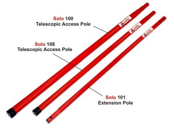 Solo 101 Fiberglass extension pole 1.13 เมตร