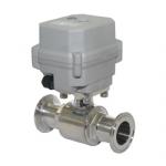 sanitary motorized valve ,DN15,บอลวาล์วไฟฟ้า แคลมป์ล็อค,Tonhe,Pumps, Valves and Accessories/Valves/Ball Valves