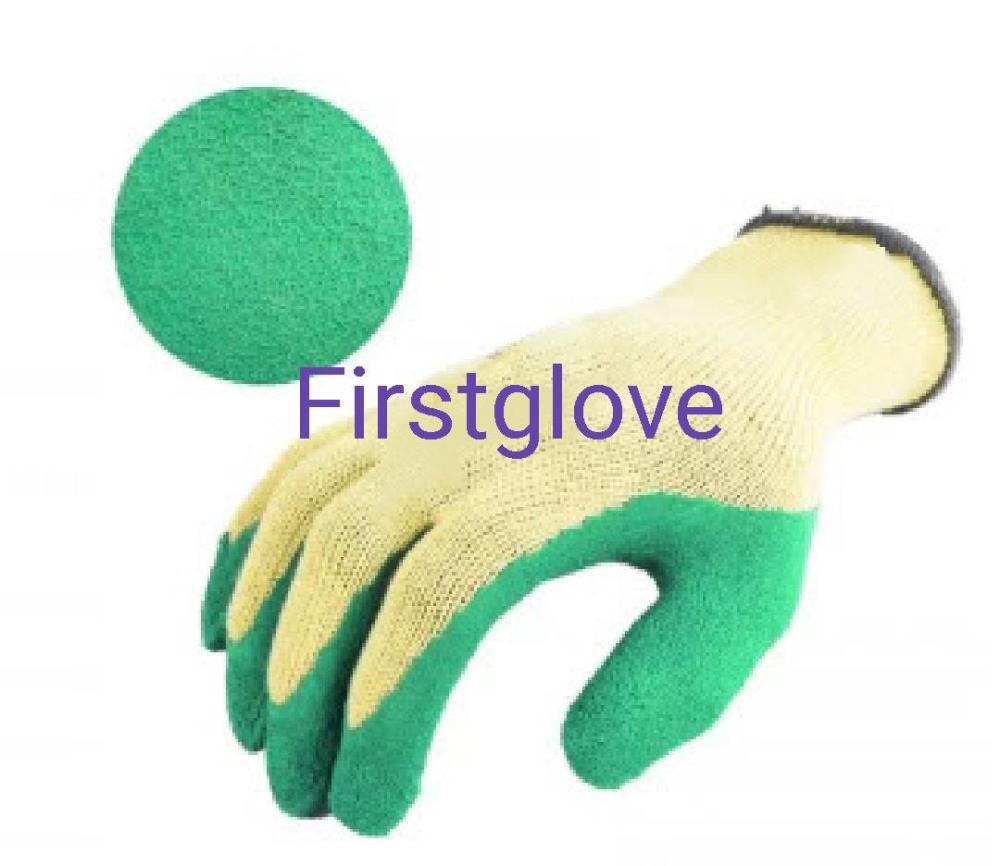 ถุงมือกันบาดสีเหลืองเขียว ,ถุงมือกันบาด ถุงมือกันบาดเคลือบยาง,,Plant and Facility Equipment/Safety Equipment/Gloves & Hand Protection